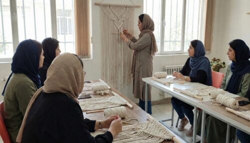 آموزش مکرومه بافی در اصفهان