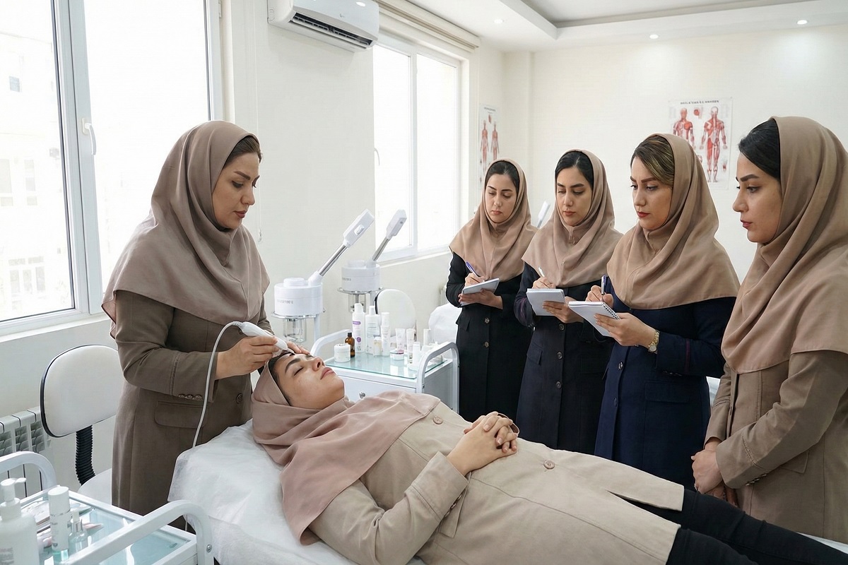 آموزش پاکسازی پوست در اصفهان