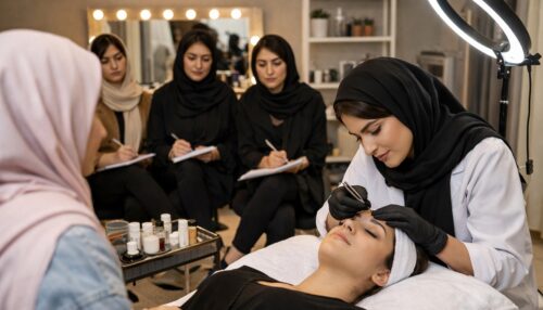 آموزش اصلاح ابرو در اصفهان
