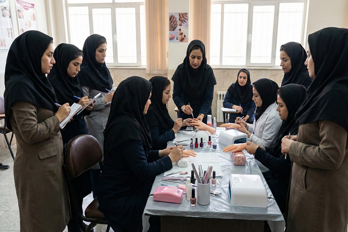 آموزش مانیکور در اصفهان