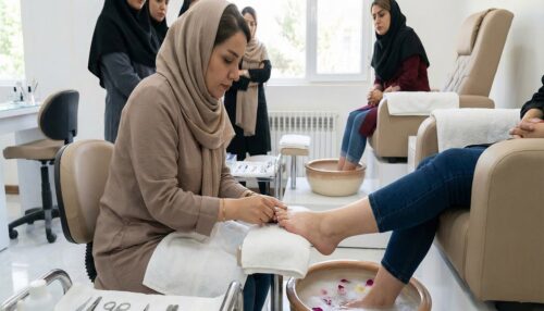 آموزش پدیکور در اصفهان