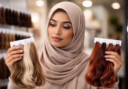 بهترین رنگ مو برای پوست سبزه